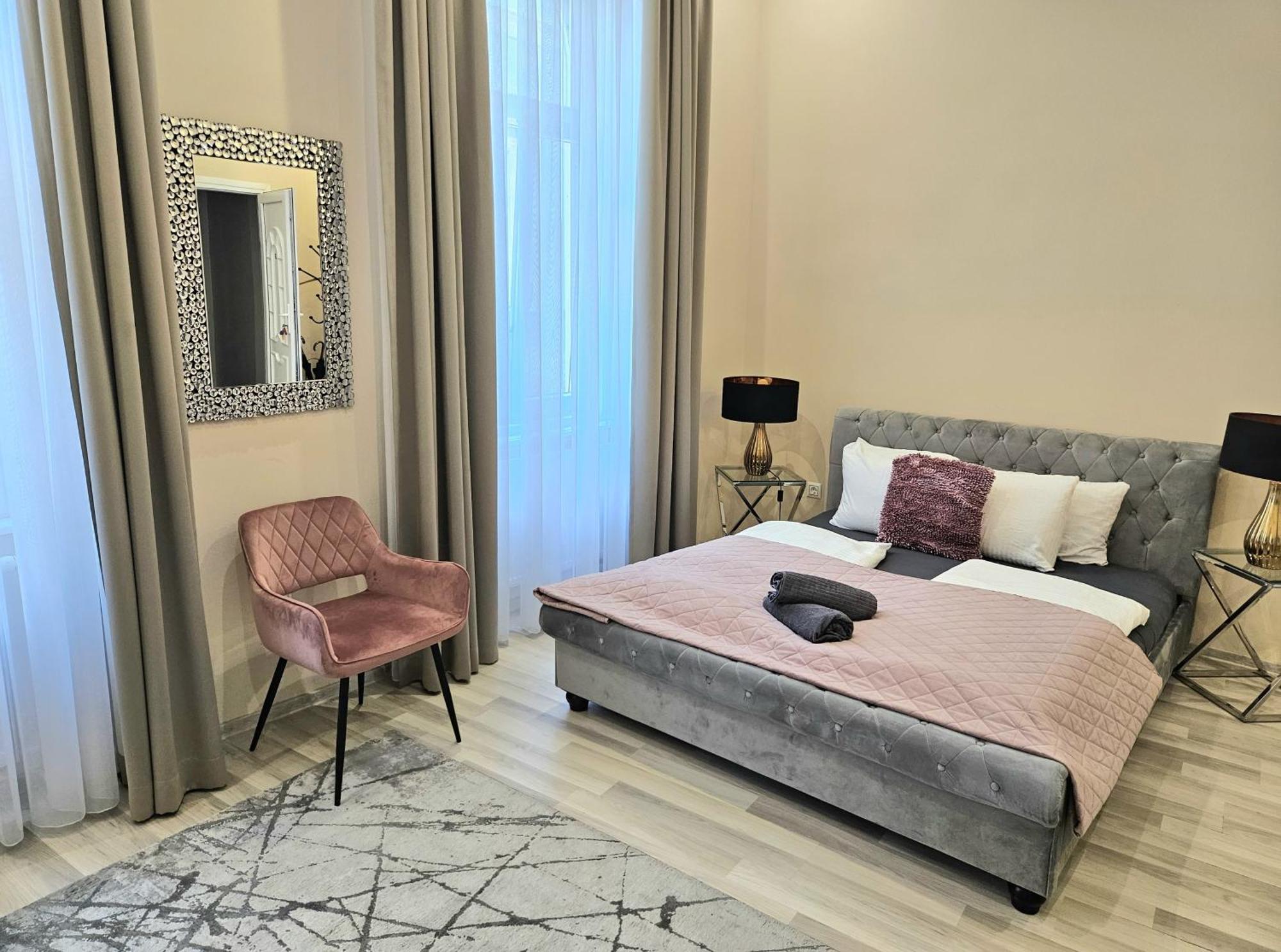 Designer Downtown Gem Apartman Budapest Kültér fotó